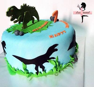 Dinozaur cake from Georgia💕 - Cake by Nino from Georgia :)