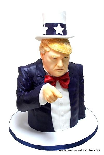 Donald Trump Cake - Cake by The House of Cakes Dubai