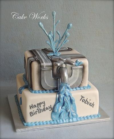 Water Works - Cake by Alisa Seidling