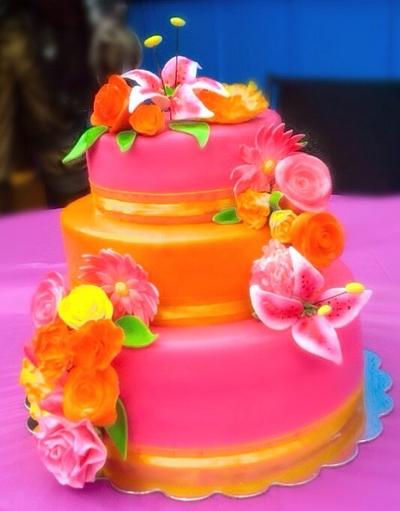 Summer birthday bash - Cake by Jenna Hughes 