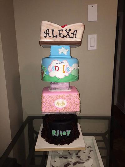 4 birthdays in one - Cake by Tabi Lavigne