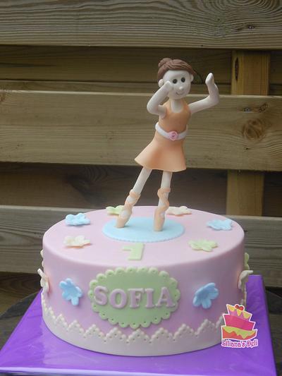 ballerina cake - Cake by Liliana Vega