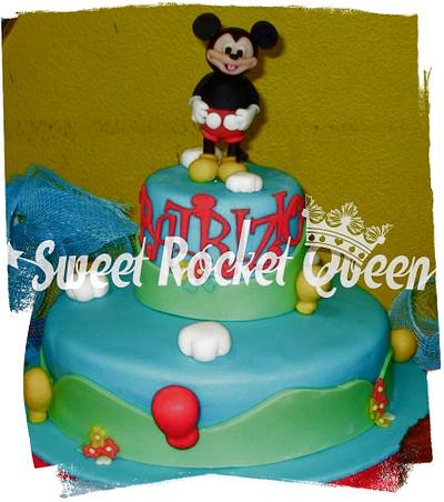 Mickey Mouse cake - Cake by Sweet Rocket Queen (Simona Stabile)