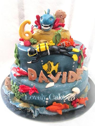 Under the Sea .. - Cake by Lovely Cakes di Daluiso Laura
