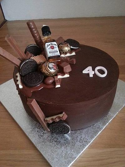 cake 40  - Cake by monacake