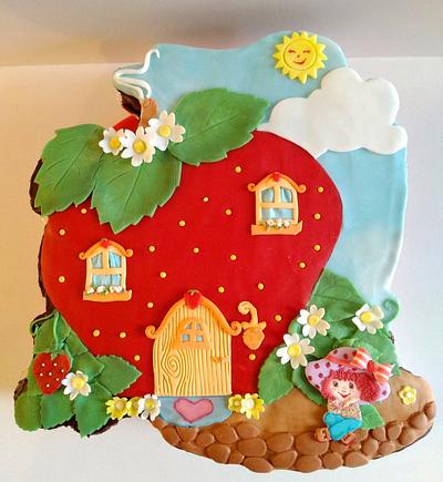 Welcome to my strawberry home🍓 - Cake by My Sweet World_Elena