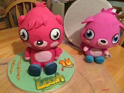 Poppet (Moshi Monsters) 3D cake - Cake by Cake Explosion!