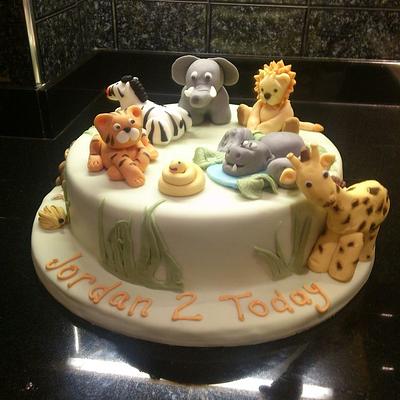 in the jungle - Cake by cakesbyus