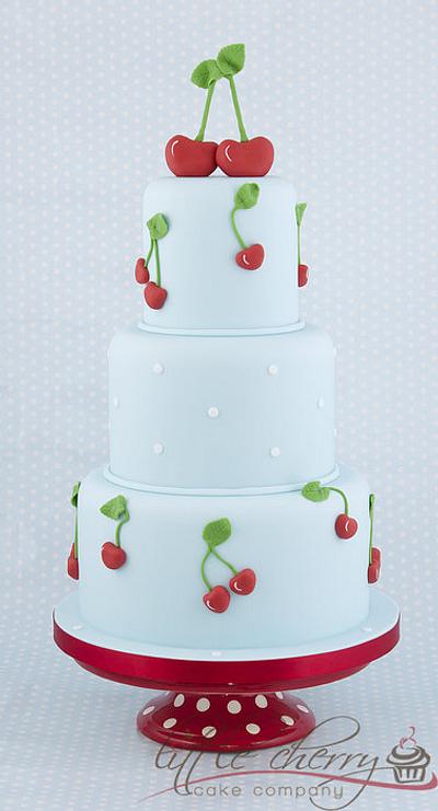 Cherry Wedding Cake - Cake by Little Cherry