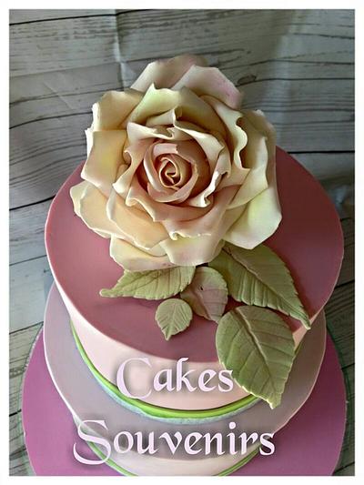  I love the roses - Cake by Claudia Smichowski