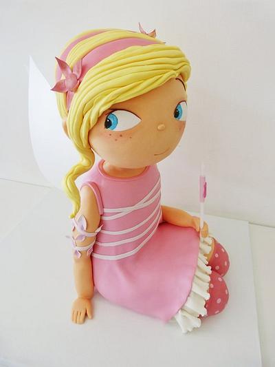 Little Fairy - Cake by Bolo em Branco [by Margarida Duarte]