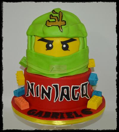 Ninjago - Cake by magiesucree