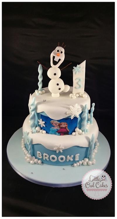 Olaf, Frozen cake - Cake by sonia caunce