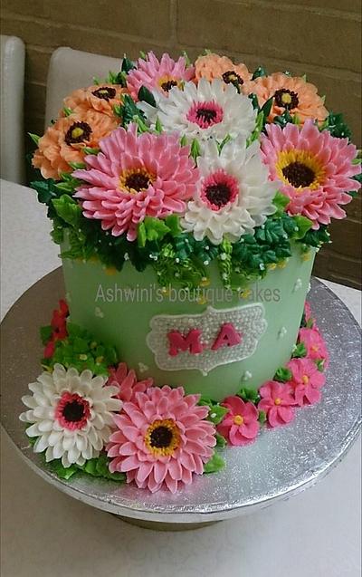 Mint Love - Cake by Ashwini Tupe