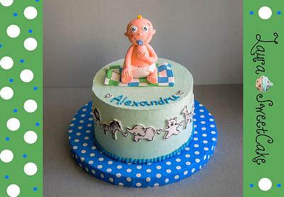 Christening cake - Cake by Laura Dachman