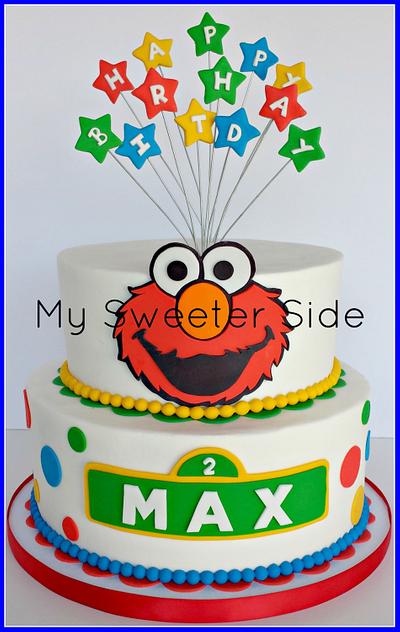 Elmo - Cake by Pam from My Sweeter Side