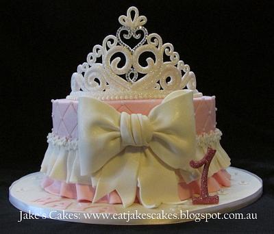 Princess Tiara Cake - Cake by Jake's Cakes