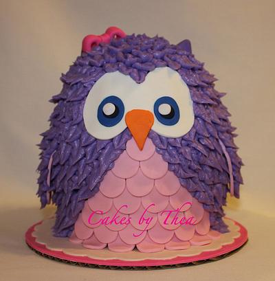 Owl cake - Cake by Bakermama
