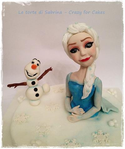 Elsa and Olaf - Cake by Le torte di Sabrina - crazy for cakes