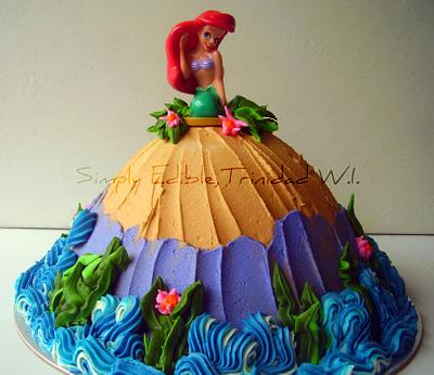 Little Mermaid - Cake by Shelly-Anne