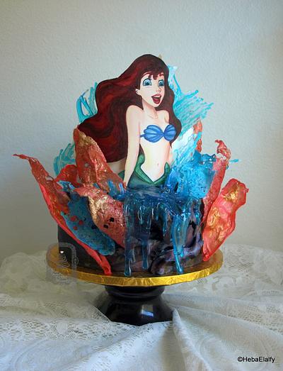 Ariel, the Little Mermaid. - Cake by Sweet Dreams by Heba 