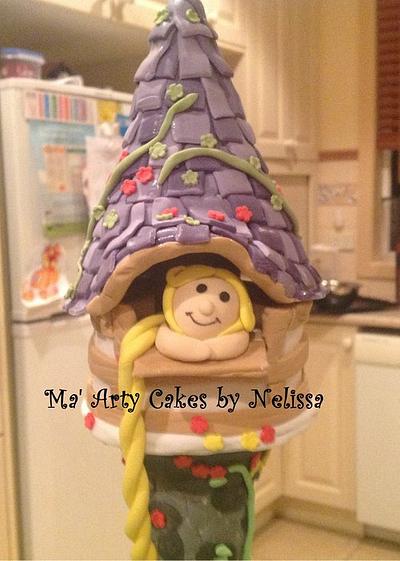 Tangled Cake - Cake by Ma' Arty Cakes by Nelissa