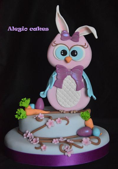 Easter owl - Cake by Alessandra Rainone