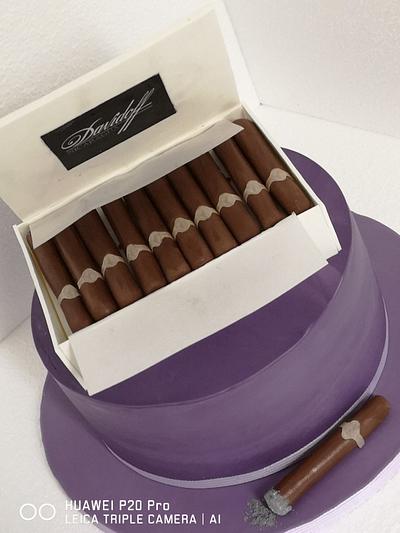 The cigar box - Cake by GatOoh