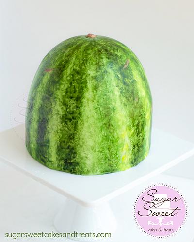 Watermelon, It's a Cake! - Cake by Angela, SugarSweetCakes&Treats
