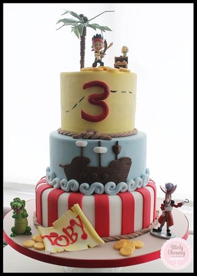 Jake and the Neverland pirates cake - Cake by  Utterly Charming Cakes
