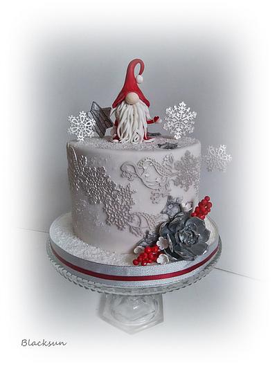 Little winter elf - Cake by Zuzana Kmecova