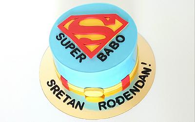 Superman cake - Cake by Josipa Bosnjak