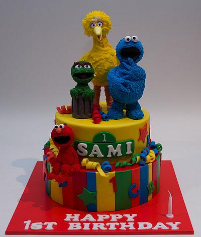 Sesame Street - Cake by ebwc