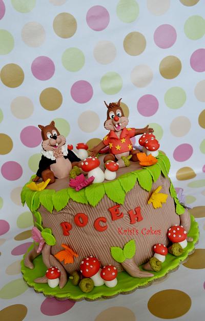 Cake Birthday Rosen - Cake by KRISICAKES