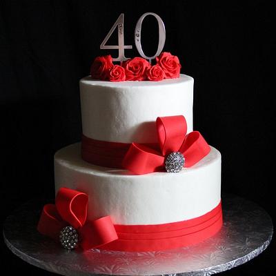 Masters 40th Anniversary - Cake by SweetdesignsbyJesica
