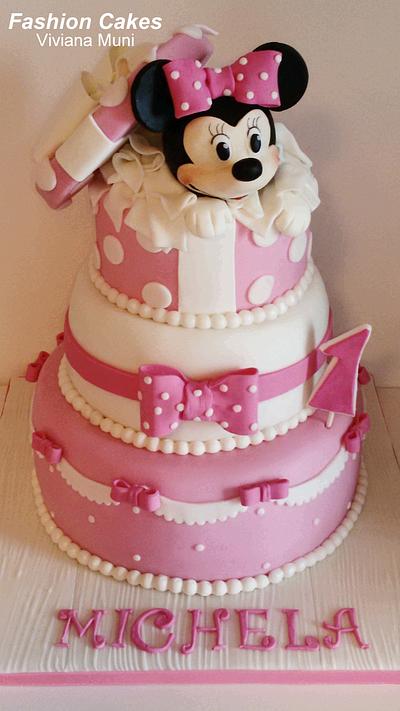 Minnie Cake - Cake by fashioncakesviviana
