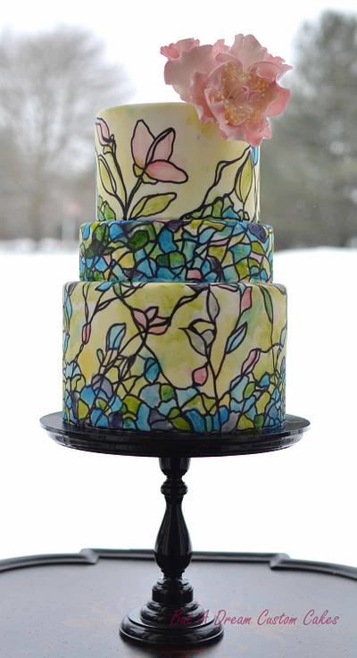 Stained Glass Cake - Cake by Elisabeth Palatiello