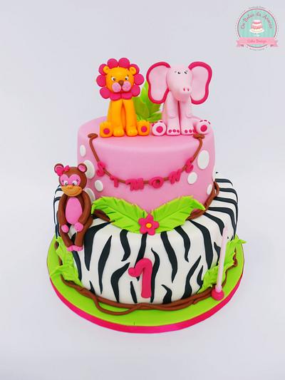Sweet Jungle - Cake by Ana Crachat Cake Designer 