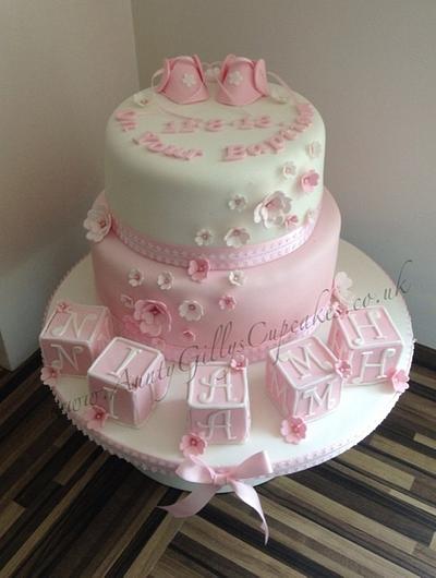 Baptism Cake - Cake by Gill Earle