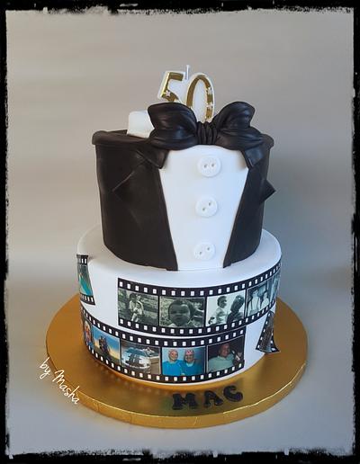 50th birthday cake - Cake by Sweet cakes by Masha