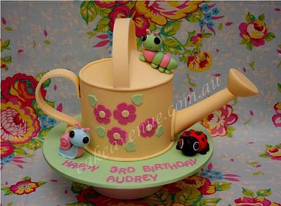Watering Can Cake - Cake by CakeAvenue