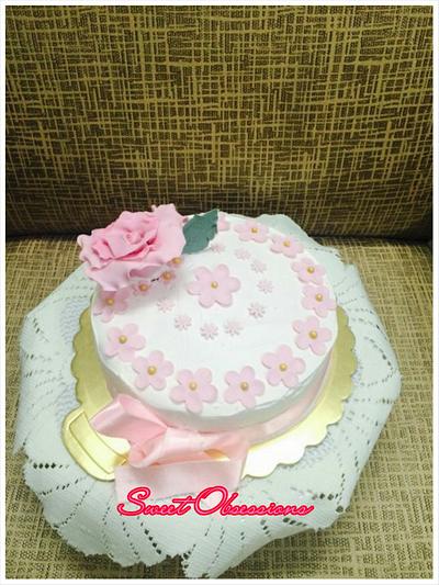 Pretty pink#Summer freshness cake - Cake by Sweet Obsessions by Tanya Mehta 