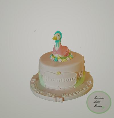 Jemima Puddleduck cake - Cake by Summers Little Bakery