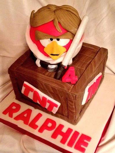 Ralphie's Star Wars Angry Birds Cake - Cake by Altie