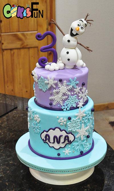 Frozen's Olaf Cake - Cake by Cakes For Fun