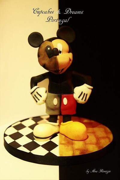 MICKEY - IRISH SUGARCRAFT SHOW COMPETITION 2016 - Cake by Ana Remígio - CUPCAKES & DREAMS Portugal