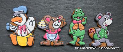 Book character cookies for a book launch - Cake by Sayitwithginger
