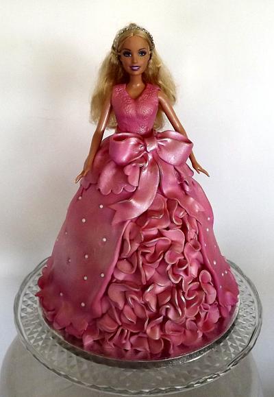 Pink Doll Cake for Girls - Opulence Bakery