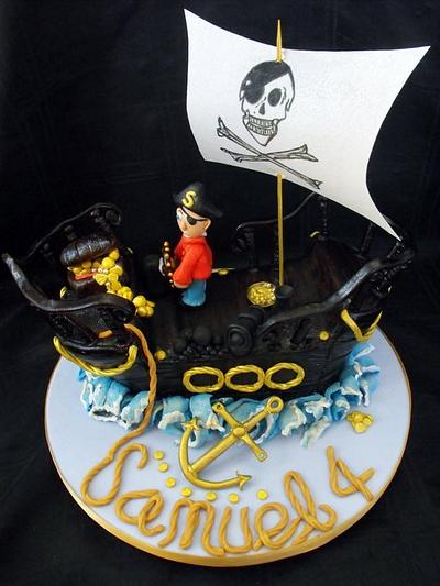 Pirate boat - Cake by Dee