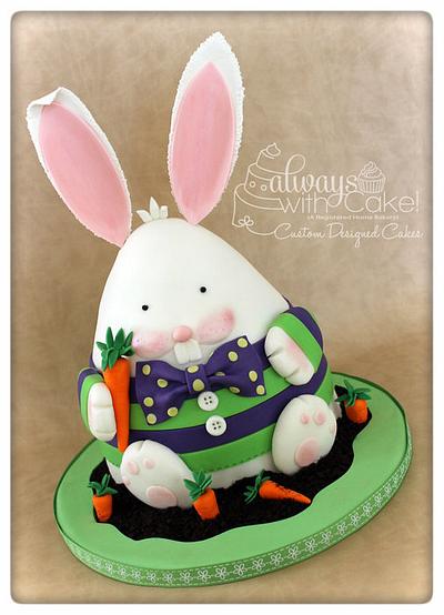 Fred the Easter Bunny - Cake by AlwaysWithCake